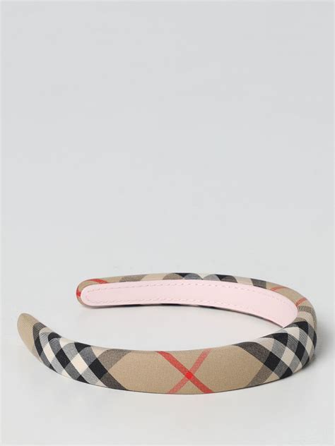 cerchietto burberry trovaprezzi|Cerchietto in misto cotone check .